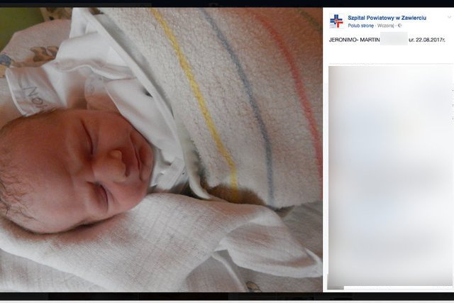 To na cześć Biedronki? W szpitalu w Zawierciu urodził się... Jeronimo-Martin.