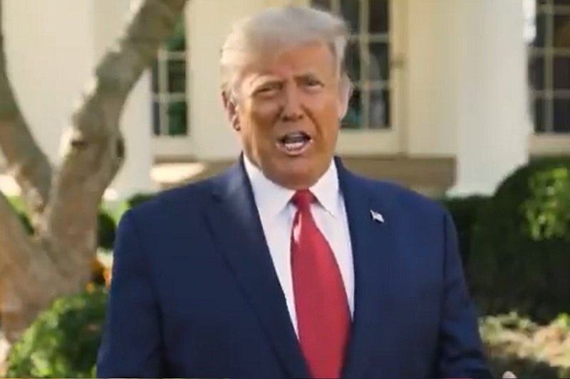 Donald Trump nagrał kolejne wideo po wyjściu ze szpitala.
