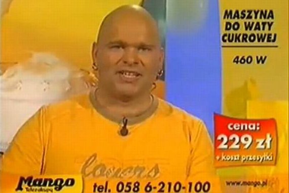 Telezakupy były zagłębiem dziwnych gadżetów i celebrytów z "Big Brothera