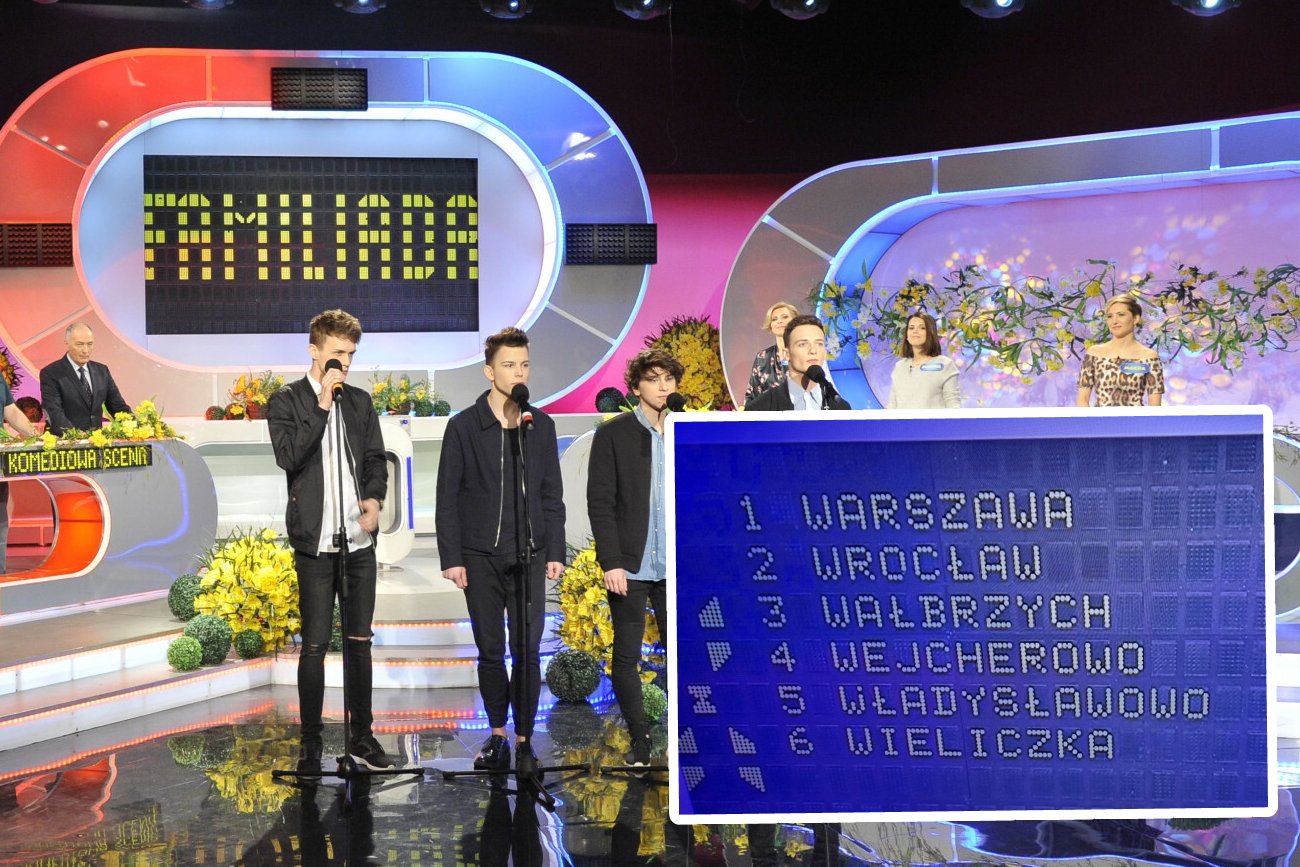 Błąd ortograficzny w kultowym programie TVP "Familiada"