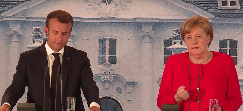 W zamku Meseberg w Brandenburgii Angela Merkel i Emmanuel Macron zawarli porozumienie ws. budżetu strefy euro.
