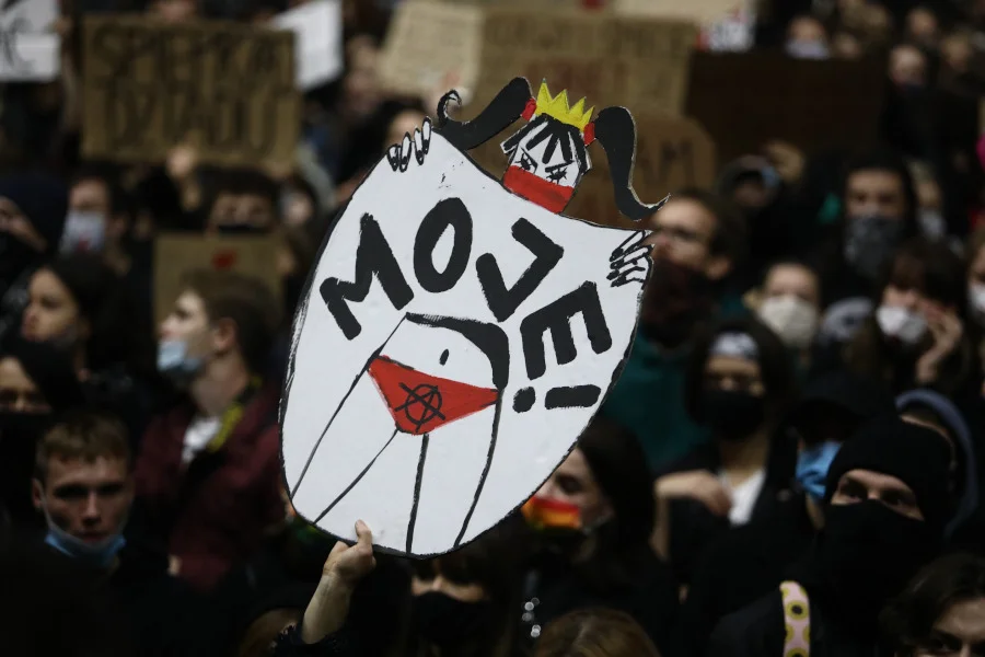 Nie wszystkie kobiety zgadzają się na obecną formę protestów