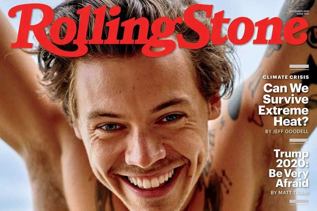 Harry Styles na okładce "Rolling Stone" z września 2019 roku (zdjęcie ilustracyjne)