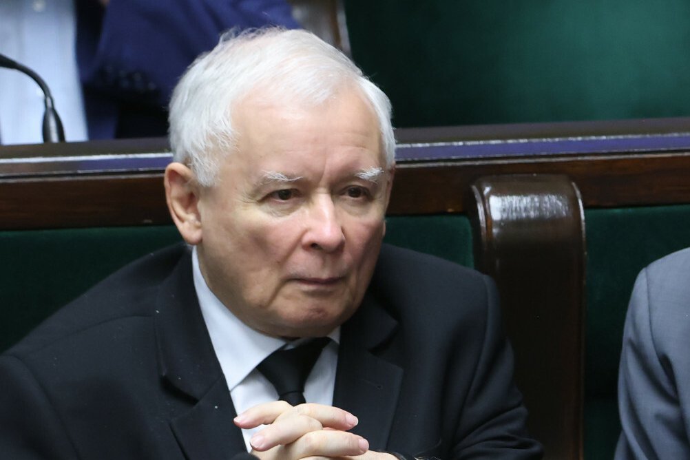 Prezes PiS Jarosław Kaczyński