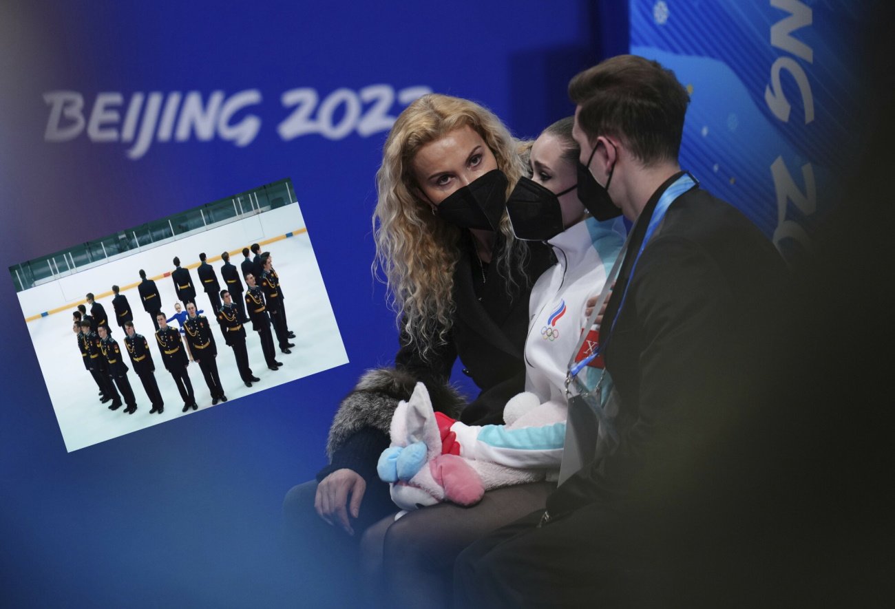 Rosyjskie Ministerstwo Obrony przygotowało ohydny materiał propagandowy, który ma wspierać Kamilę Walijewą