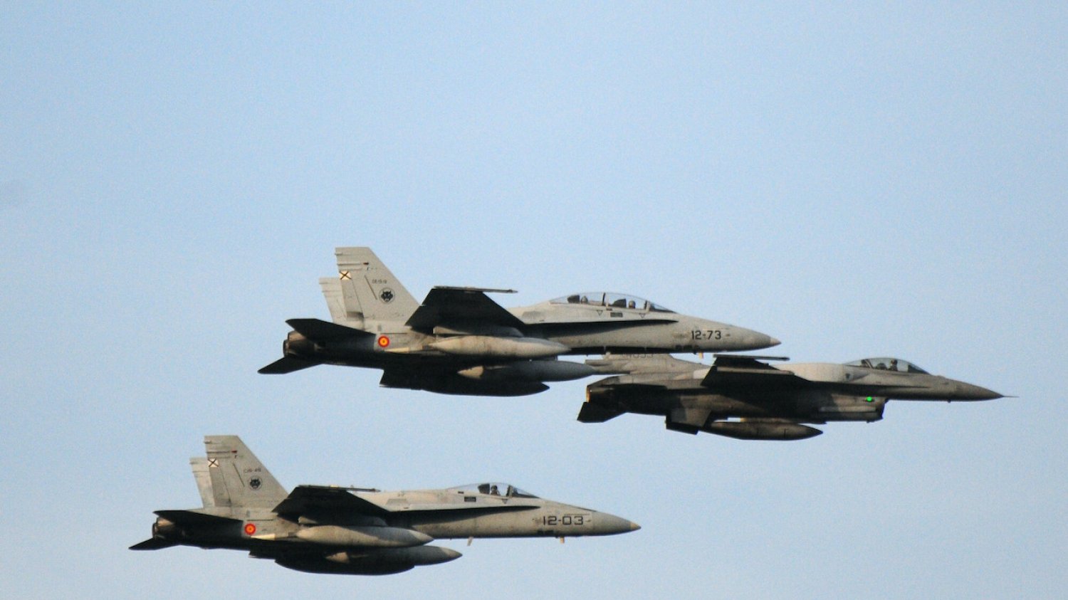 Rosyjskie bombowce na terytorium NATO. Interwencja myśliwców F-16. (Zdjęcie poglądowe)