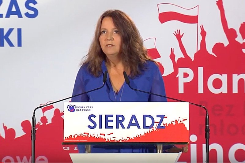 Joanna Lichocka porównała Jarosława Kaczyńskiego do Władysława Łokietka.