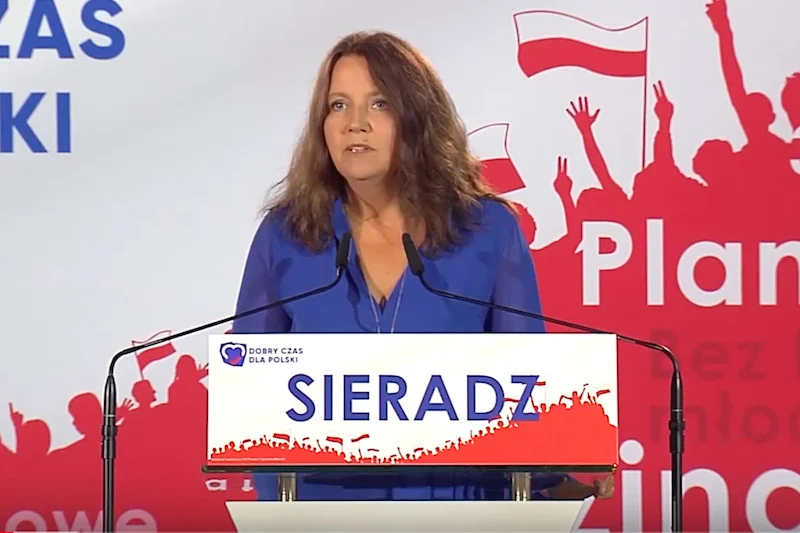 Joanna Lichocka porównała Jarosława Kaczyńskiego do Władysława Łokietka.