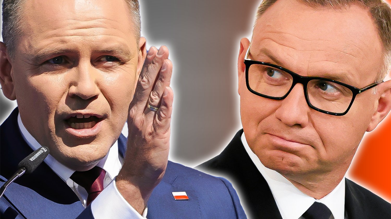 Karol Nawrocki i Andrzej Duda. Karol Nawrocki i Andrzej Duda.