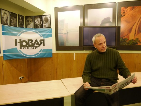 Andriej Lipski, szef działu politycznego i wicenaczelny "Nowej Gazety".