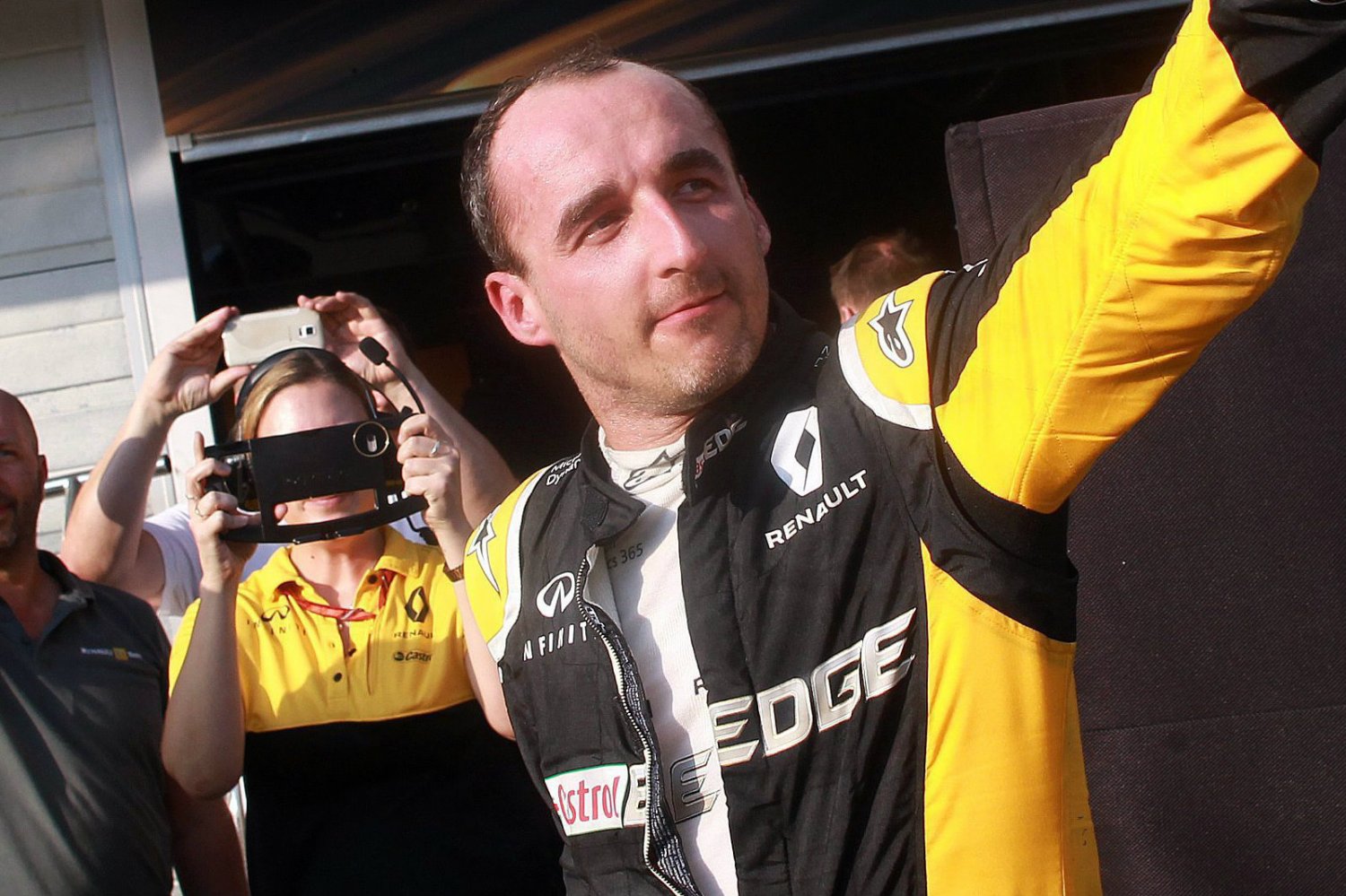 Robert Kubica rozmawiał z prezesem PKN Orlen Danielem Obajtkiem.