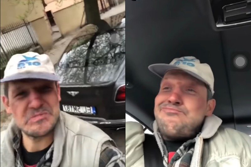 Rafał Pacześ wkręcił policjantów w kradzież Bentleya.