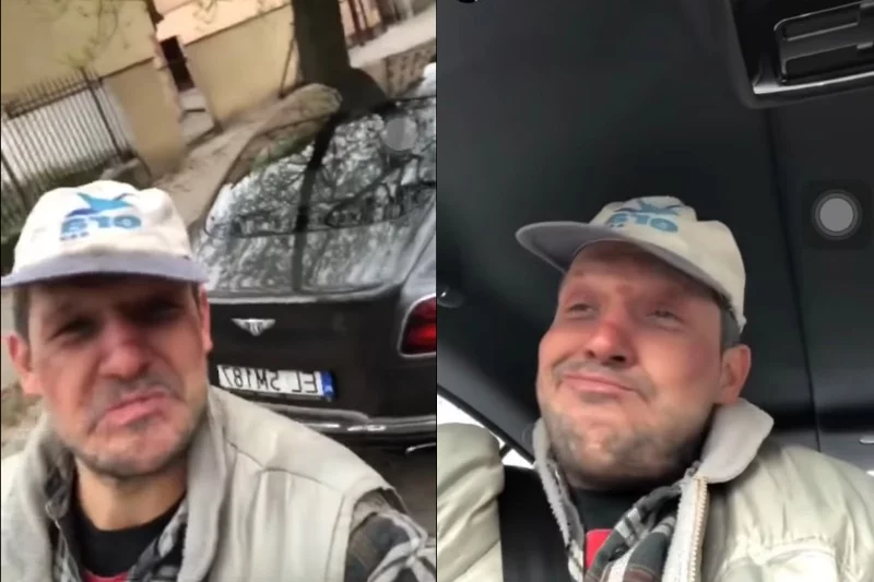 Rafał Pacześ wkręcił policjantów w kradzież Bentleya.