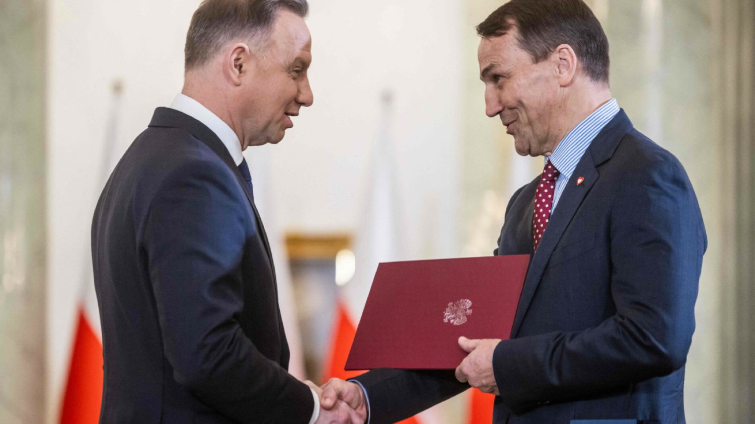 Radosław Sikorski odpowiada Andrzejowi Dudzie ws. polityki zagranicznej