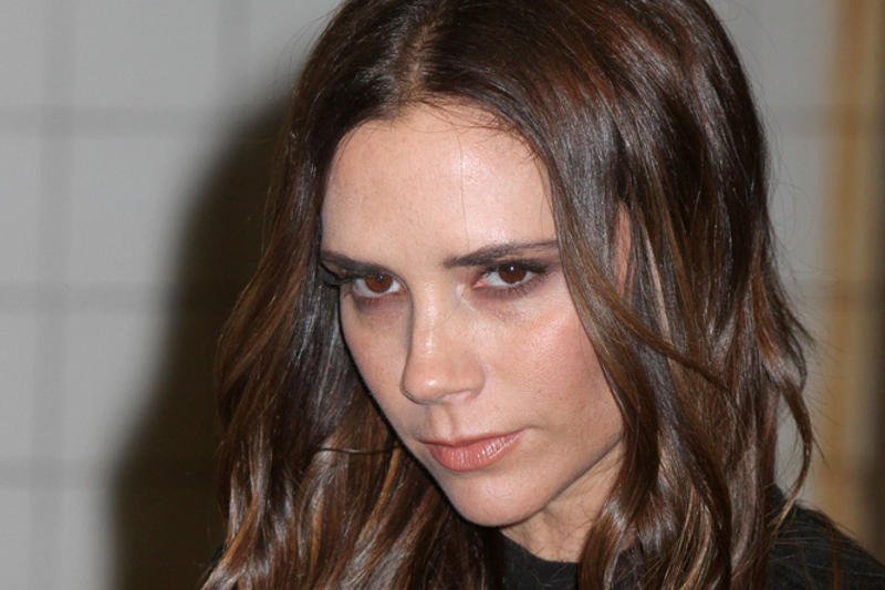 Victoria Beckham rzadko się uśmiecha.