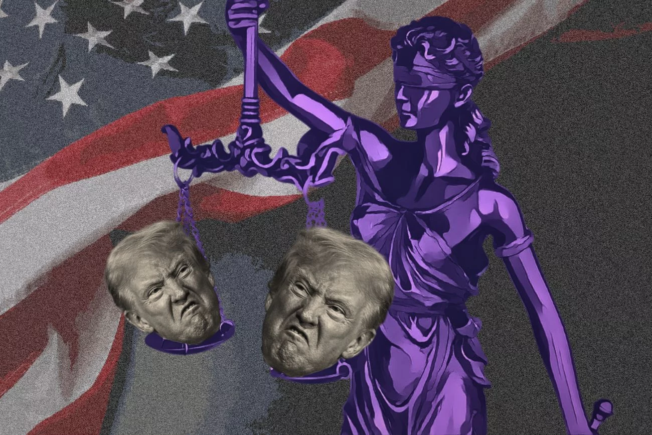 Donald Trump rozpoczął bezpardonową walkę z systemem prawnym USA