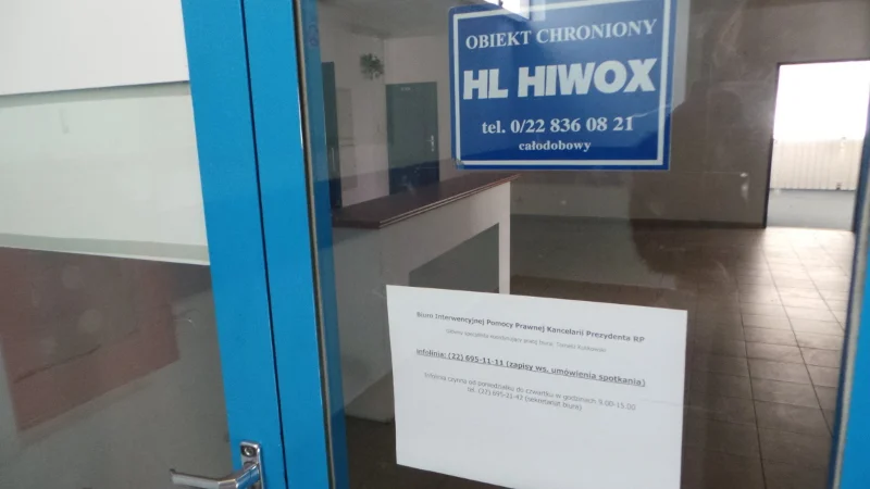 Dudapomoc na Nowogrodzkiej świeci pustkami.