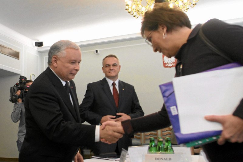 "Efekt Ewy Kopacz" wzmacnia Platformę? Adam Bielan: Kaczyński by ją zmiażdżył