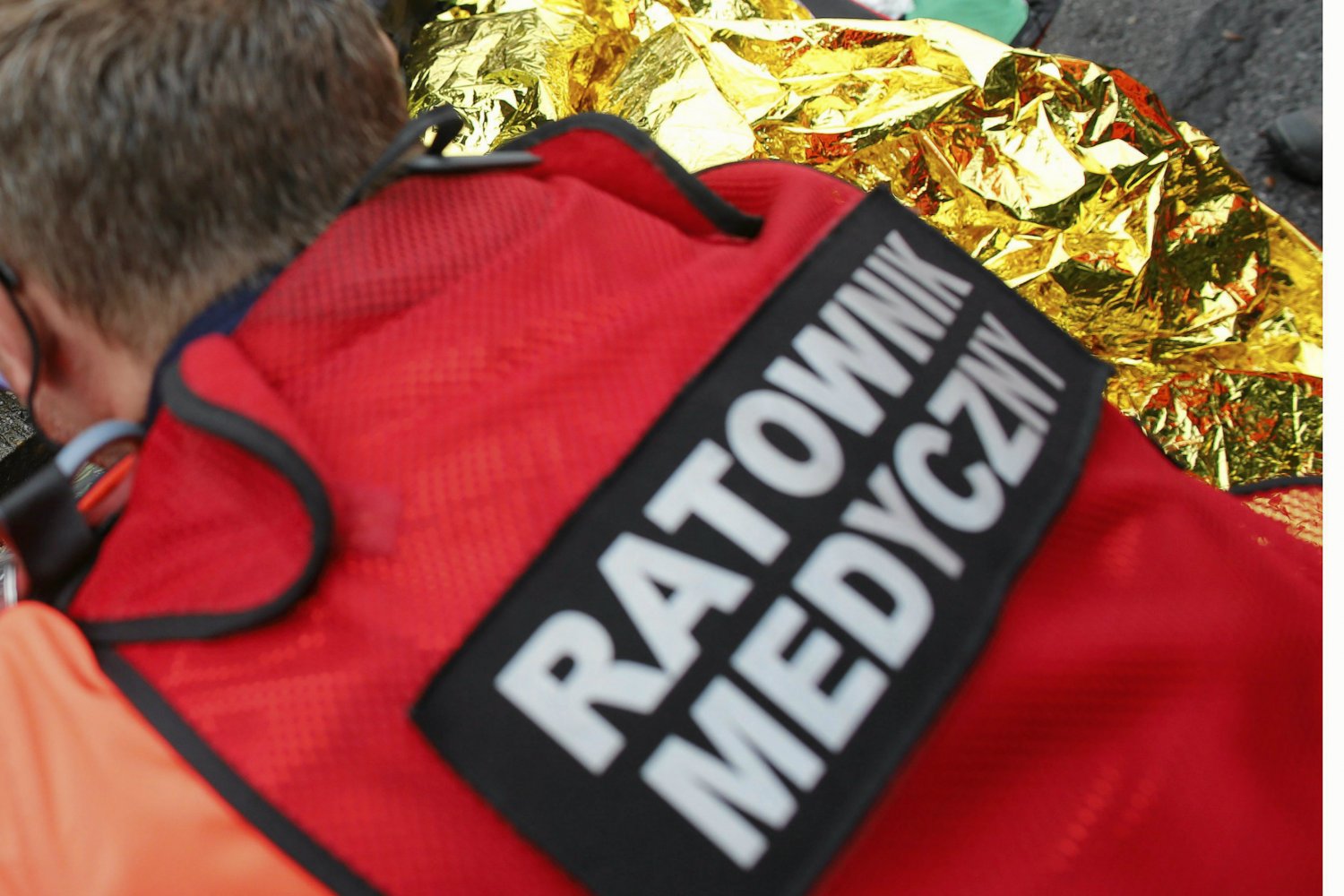 Ratownik medyczny z Pabianic został zatrzymany przez policję.