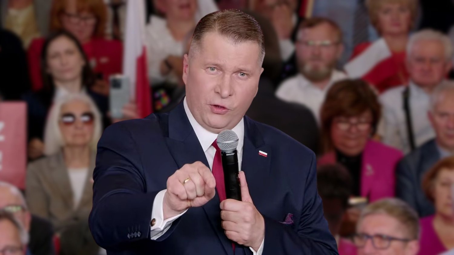 Czarnek poirytowany pytaniami o Morawieckiego. Na konferencji doszło do spięcia. Czarek