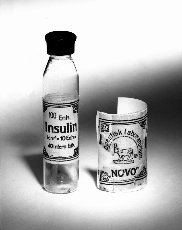 Pierwsza insulina produkowana przez Novo Nordisk