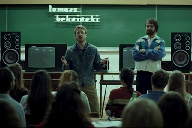 W postać Tomka Beksińskiego wcielił się Dawid Ogrodnik.