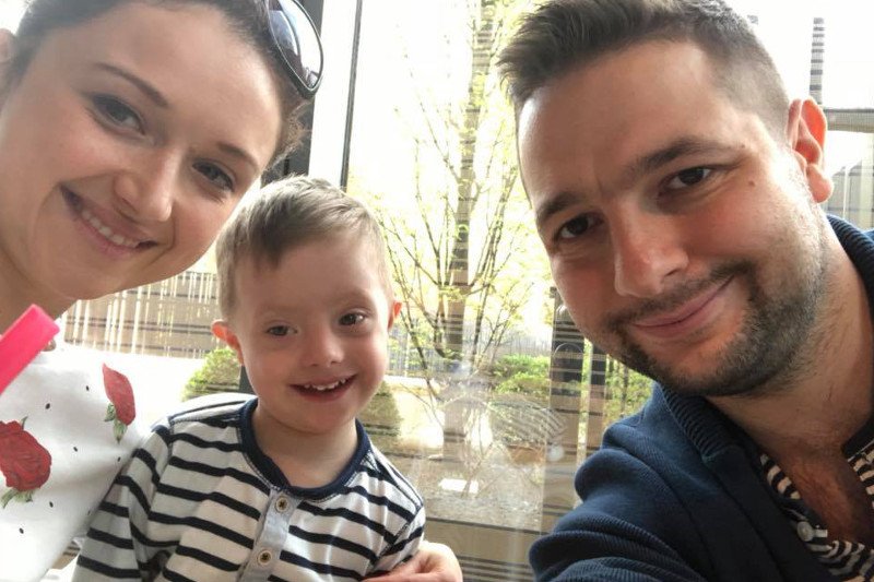 Syn Patryka Jakiego choruje na zespół Downa.