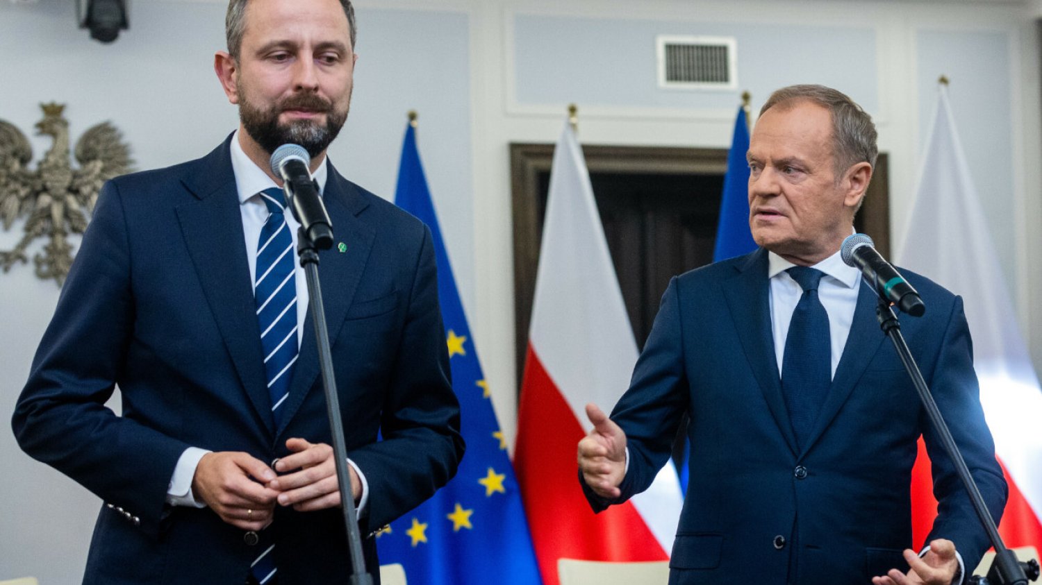 Władysław Kosiniak-Kamysz i Donald Tusk