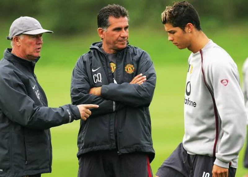 Sir Alex Ferguson wypowiadał się o Queirozie w superlatywach.