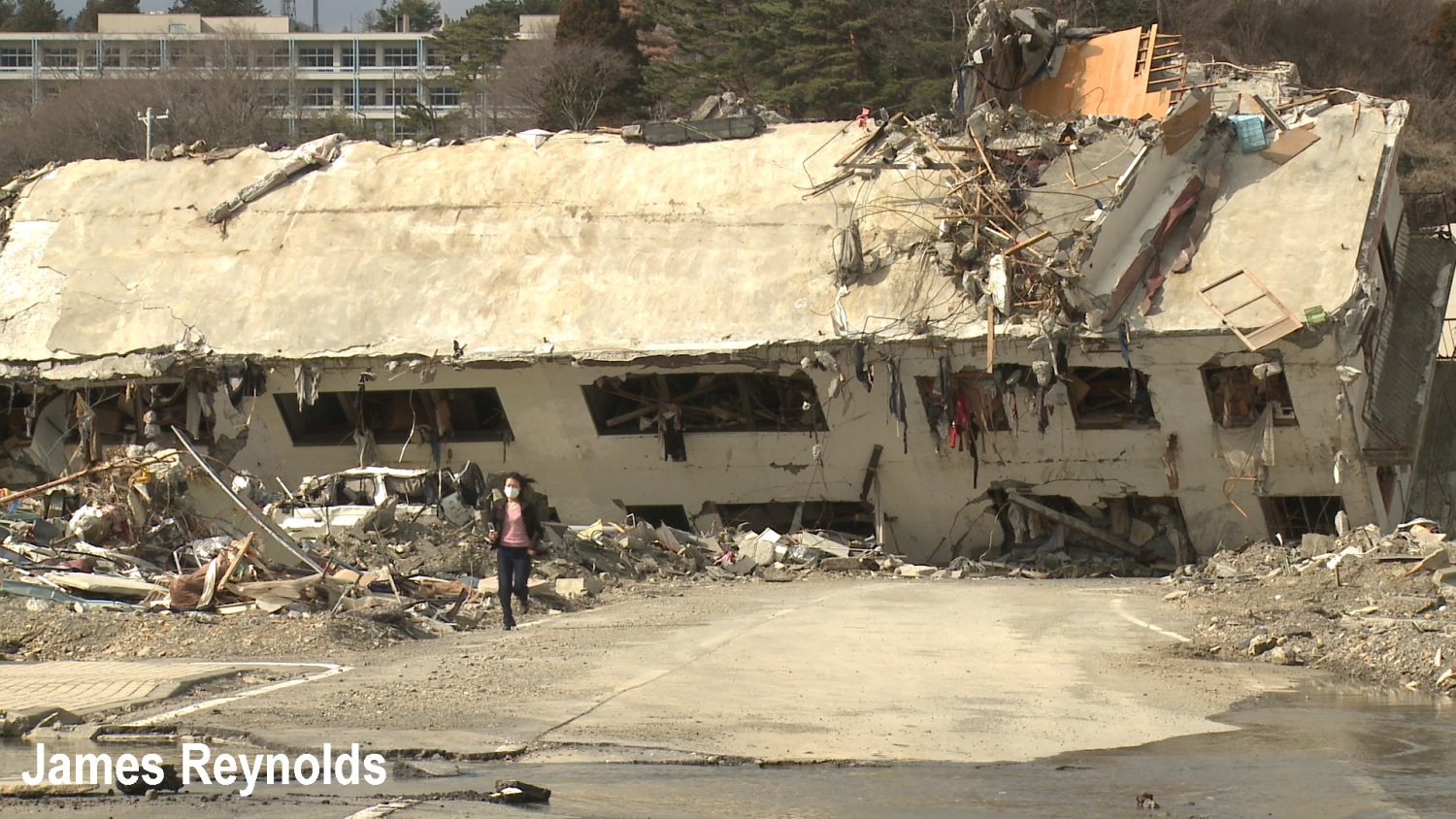 Skutki japońskiego tsunami - 7 III 2011 roku.