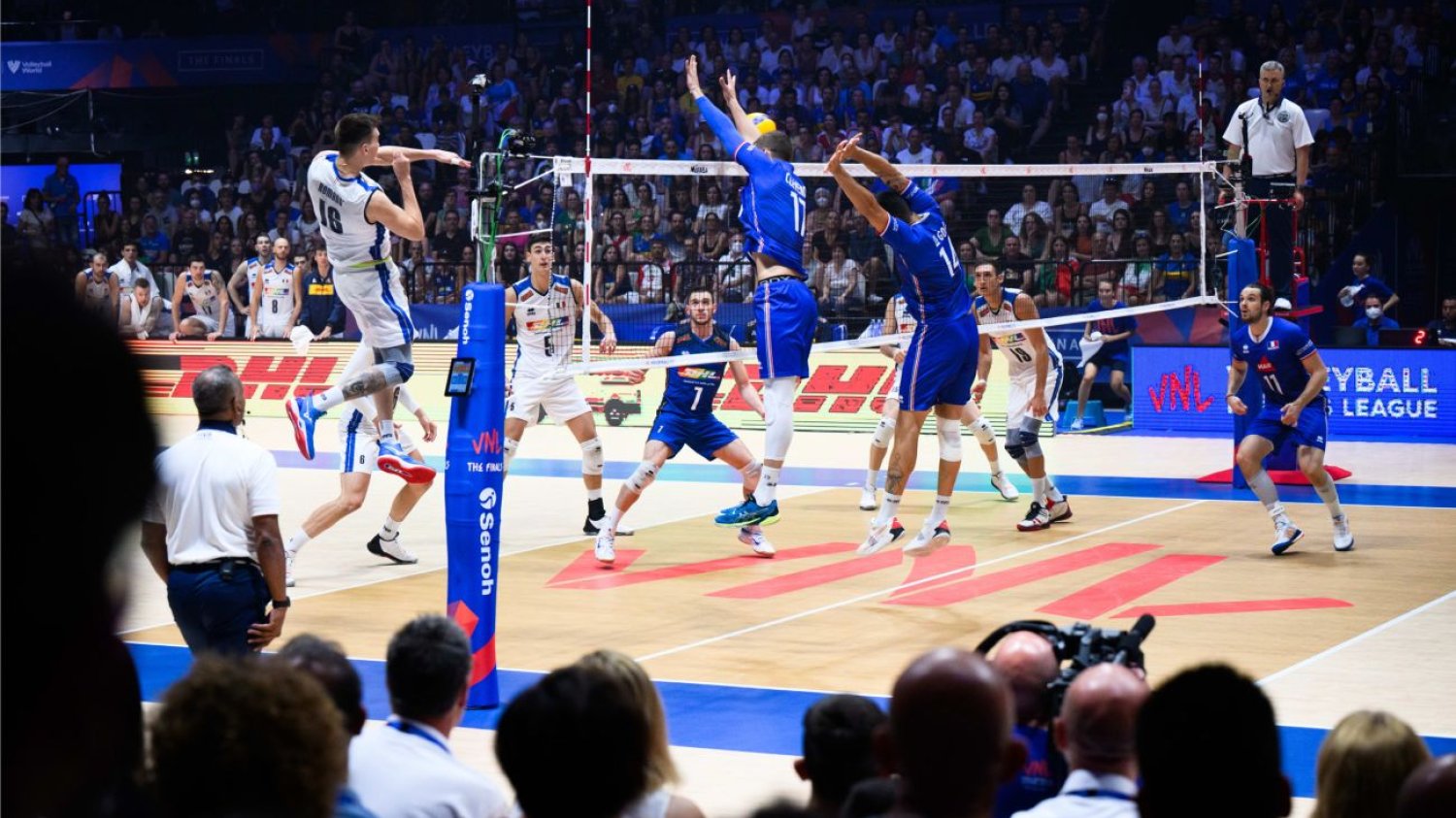 Włosi będą rywalem Polaków w meczu o brąz Ligi Narodów. Francja zagra w finale z USA