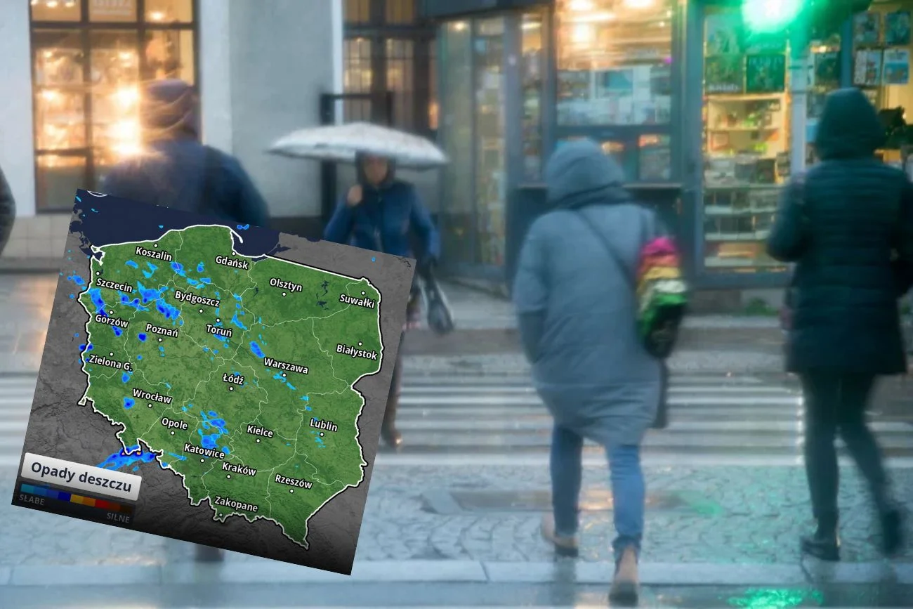 Idzie załamanie pogody. Znów intensywnie popada