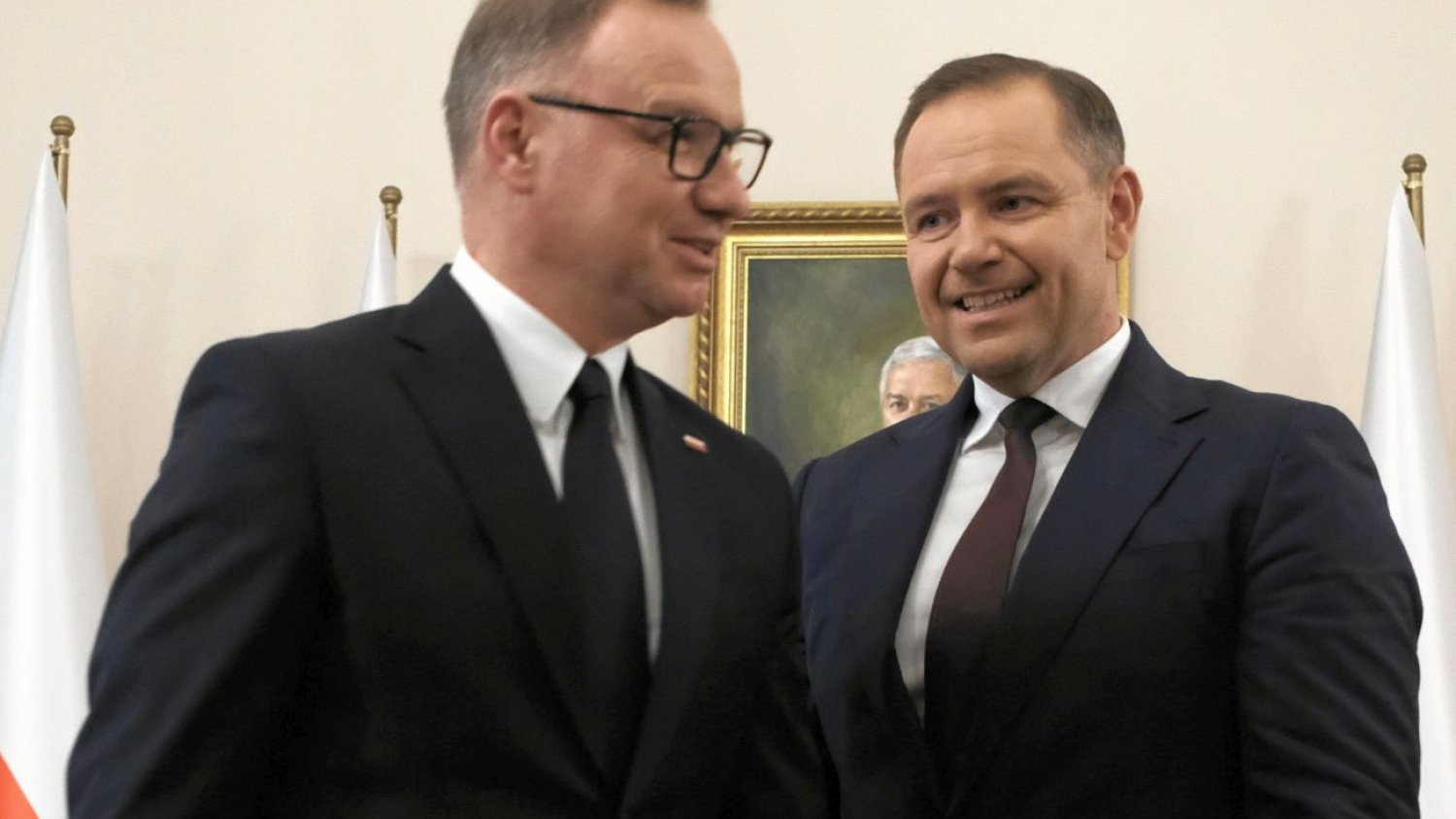 Nawrocki podsumował spotkanie z Dudą