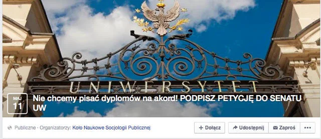 Studenci UW nie chcą pisać prac dyplomowych na akord