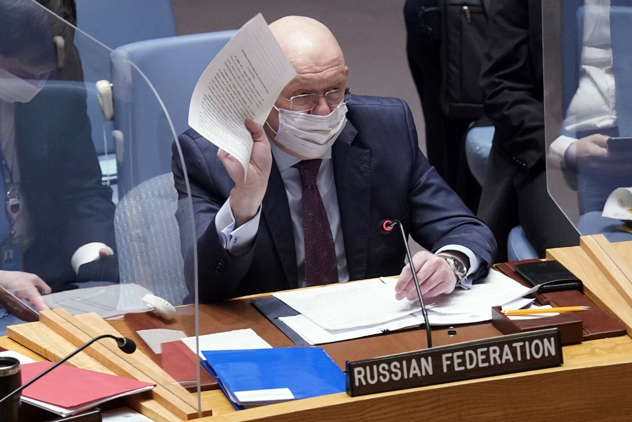 W chwili inwazji na Ukrainę Rosja przewodniczy Radzie Bezpieczeństwa ONZ.