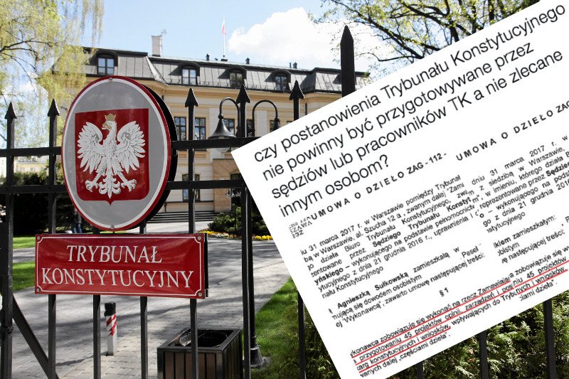 "Wygląda jakby analfabeci zasiadali w TK". Na Twitterze oburzenie umowami, jakie zawarł Trybunał – ale czy jest się o co oburzać?
