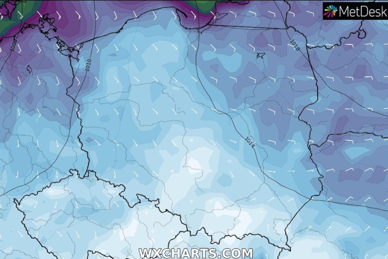 Zima nie opuści Polski. Prognozowane są niekorzystne warunki atmosferyczne.