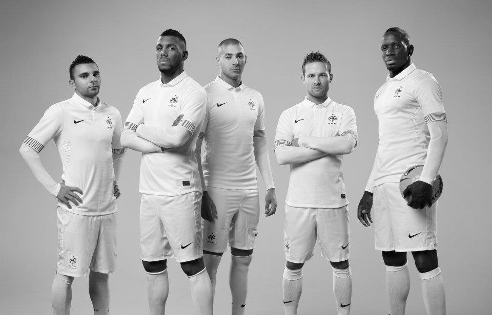 Stroje reprezentacji Francji na Euro 2012