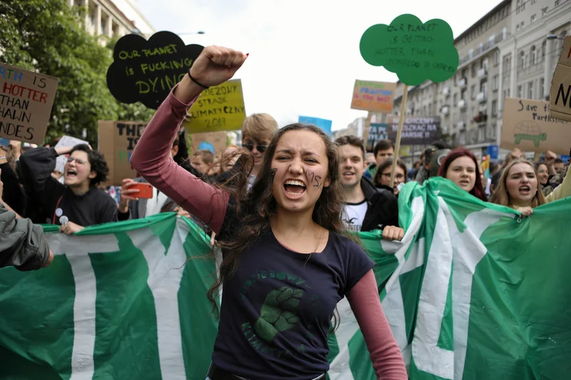 Młodzieżowy Strajk Klimatyczny odbył się w piątek 20 września w ponad 60 miastach w całej Polsce.