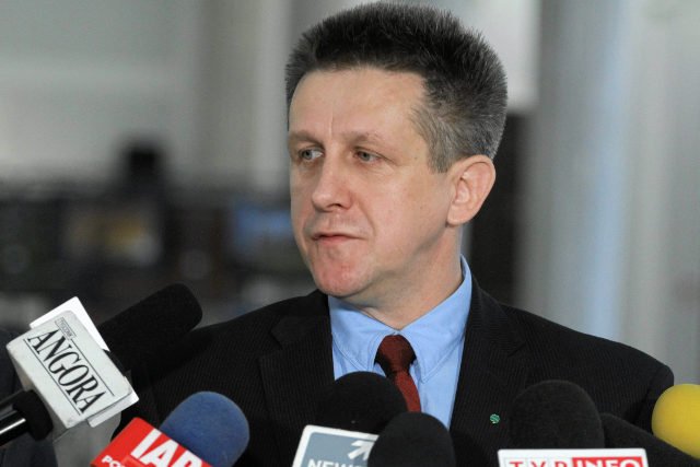 Funkcjonariusze CBA przeszukują biuro poselskie Jana Burego