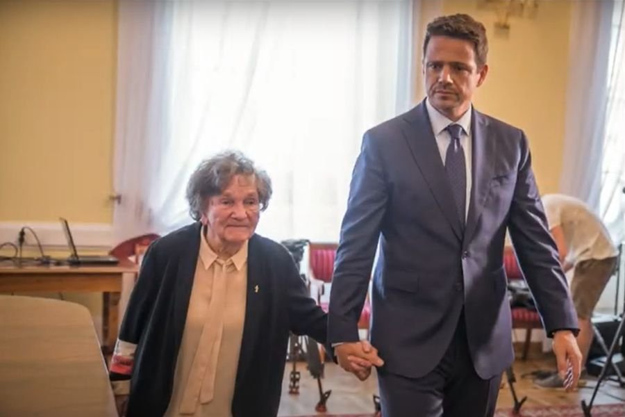 Wanda Traczyk-Stawska namawia do głosowania na Rafała Trzaskowskiego