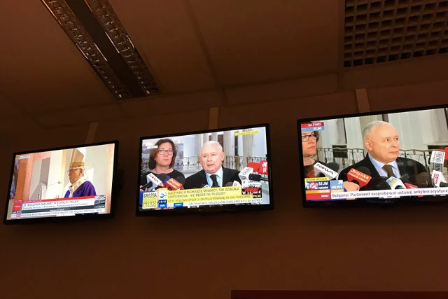 Tak wygląda pokorne relacjonowanie.