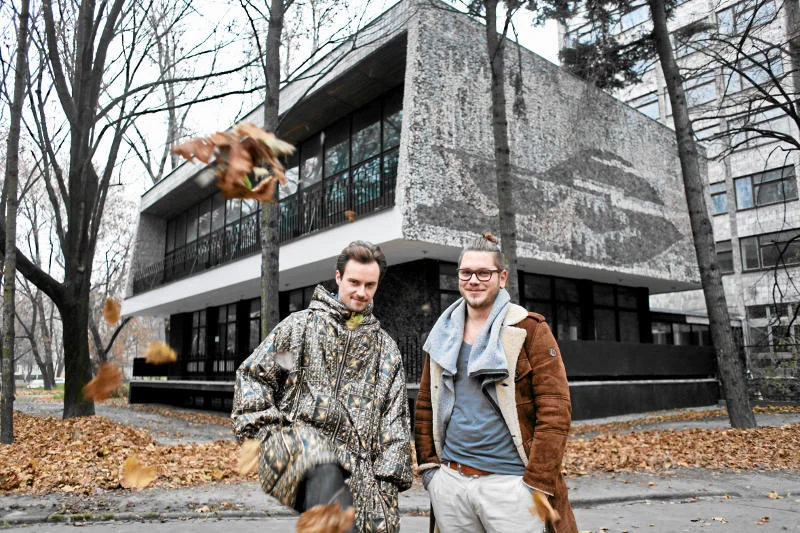 Założyciele Syreniego Śpiewu - Bartek Kraciuk i Norbert Redkie.