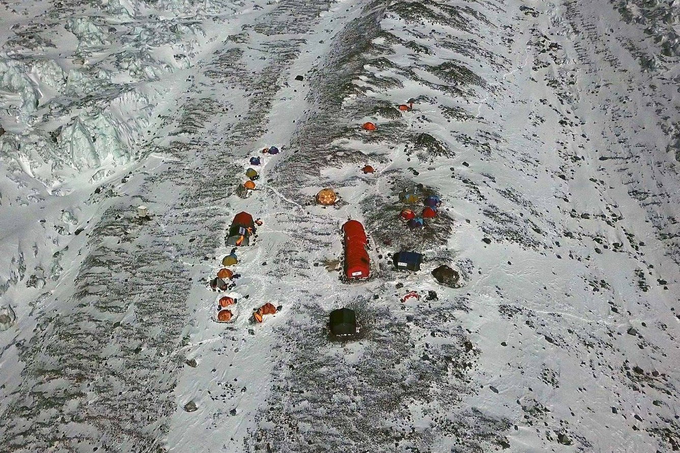 Tak wygląda baza Polaków pod K2.