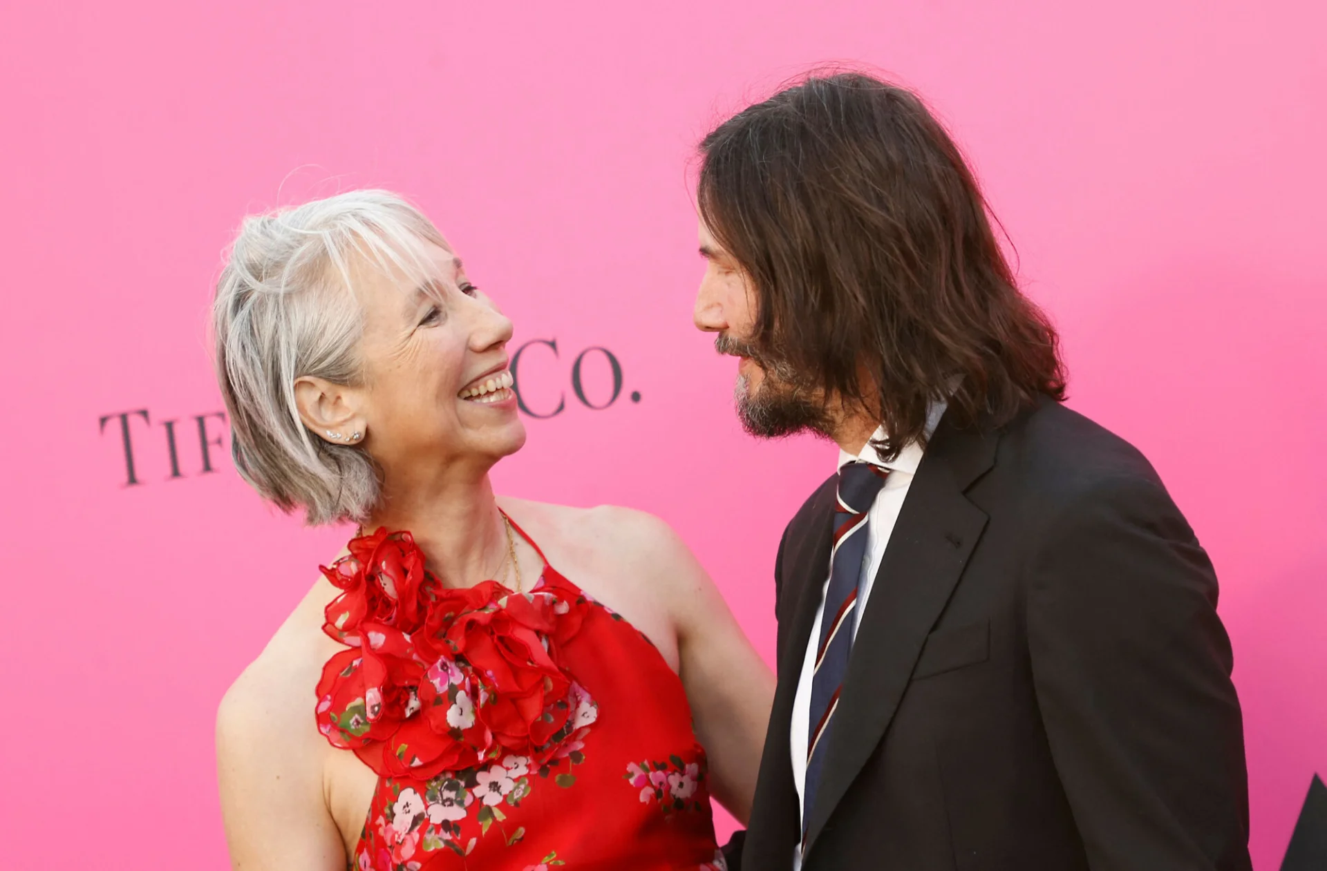 Keanu Reeves Keanu Reeves i Alexandra Stan