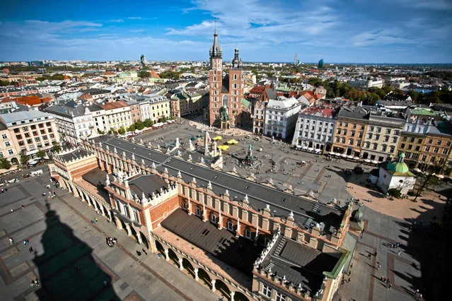 Widok na Rynek Główny w Krakowie
