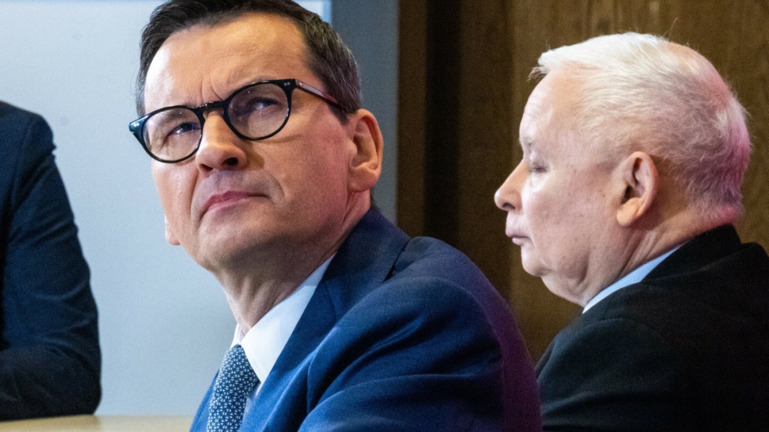 Mateusz Morawiecki i Jarosław Kaczyński