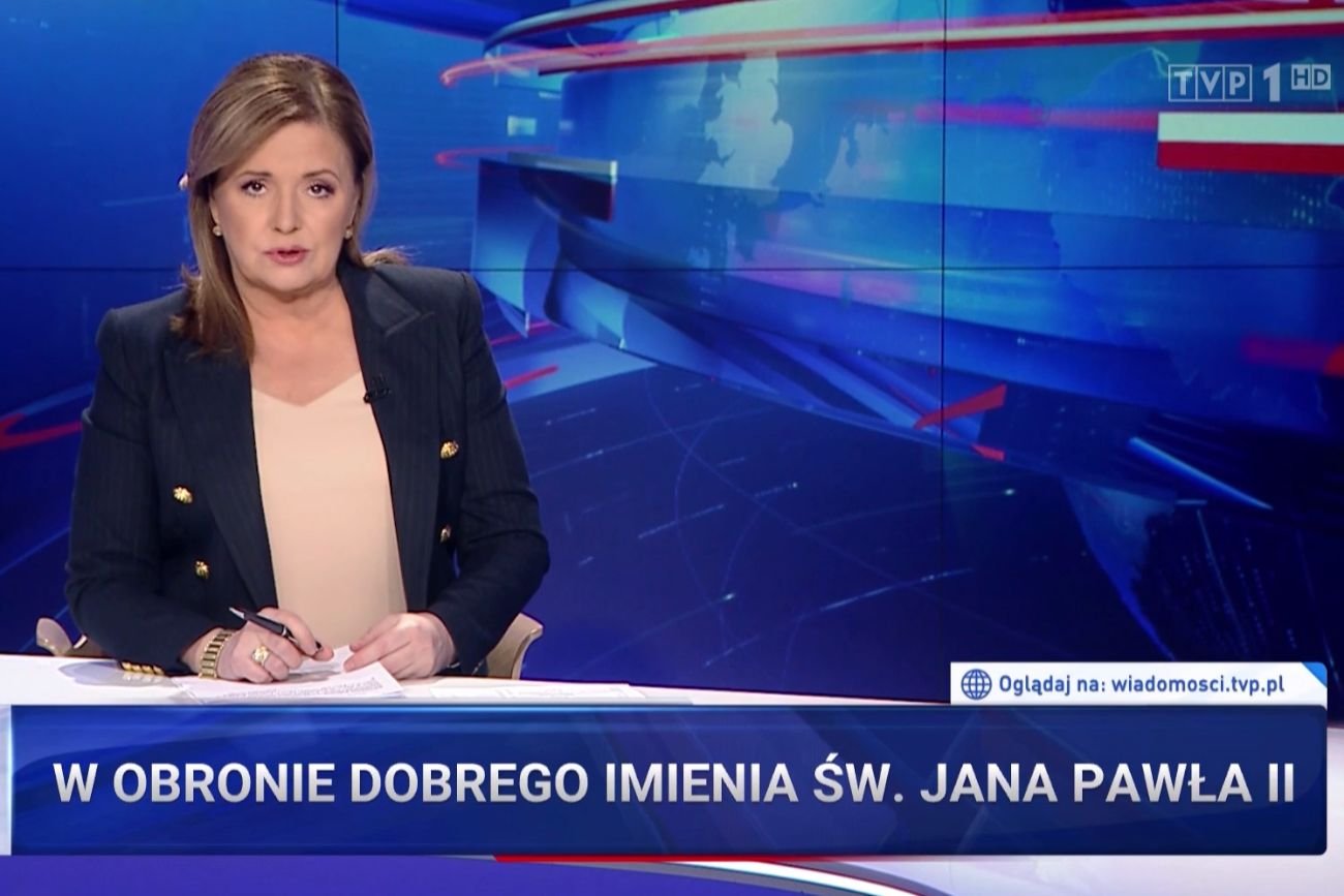 "Wiadomości" TVP o stacji TVN: Założona przez konfidentów SB