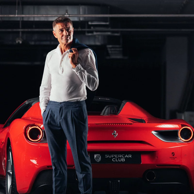 W ofercie Supercar Club Poland są oczywiście także samochody marki Ferrari.