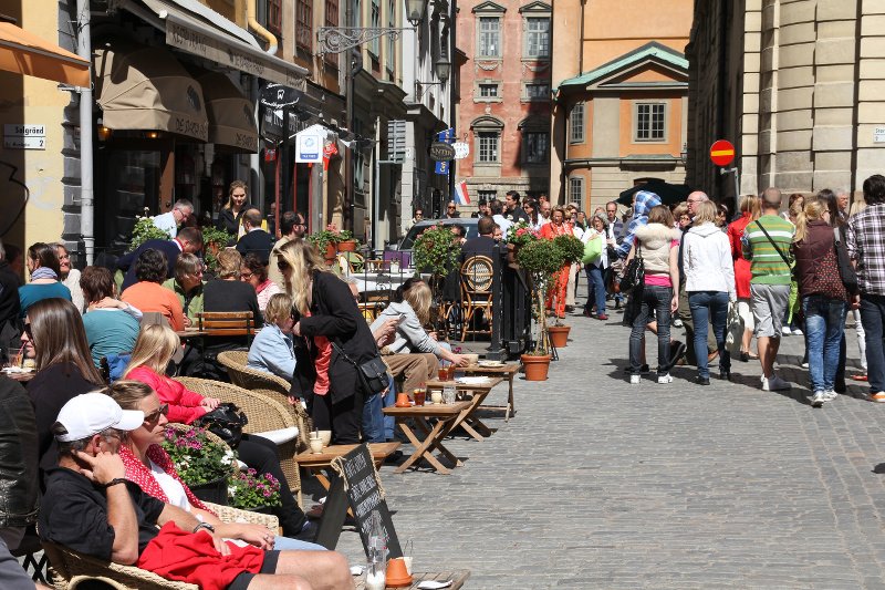 Sztokholm. Mniej pracy,  więcej czasu na przyjemności